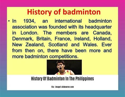 history of badminton in the philippines|Unveiling the Legacy: A Journey Through the History of .